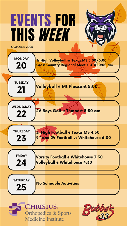 Athletics This Week